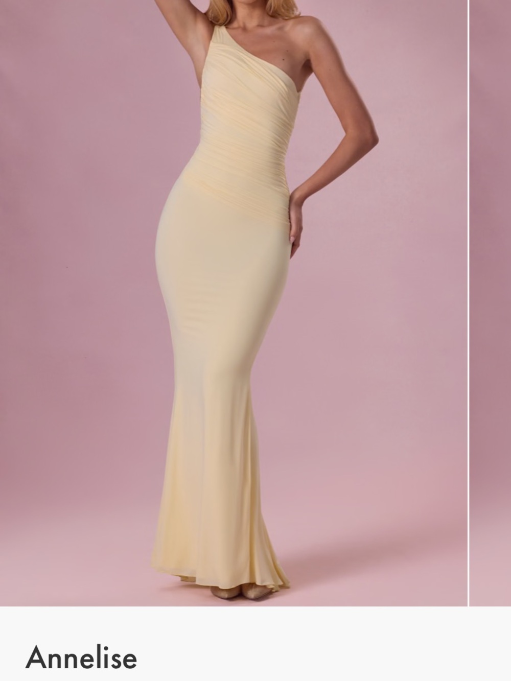 Oh Polly Annelise dress - Yellow